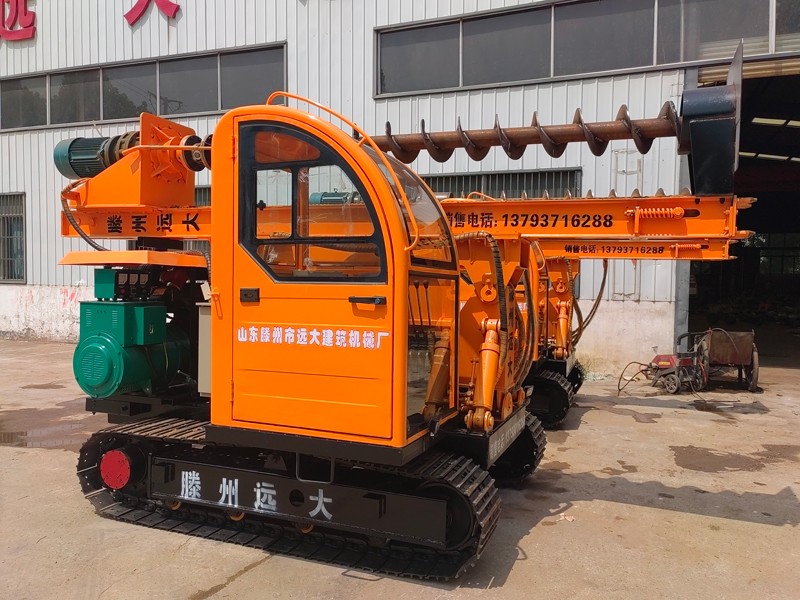 螺旋打樁機機鎖桿出現(xiàn)裂痕的原因