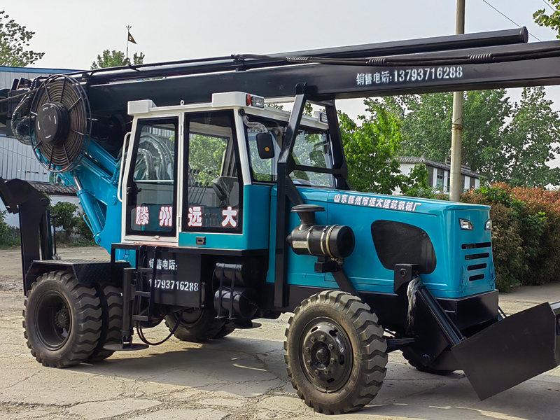 打樁機在工作中如何防止打滑